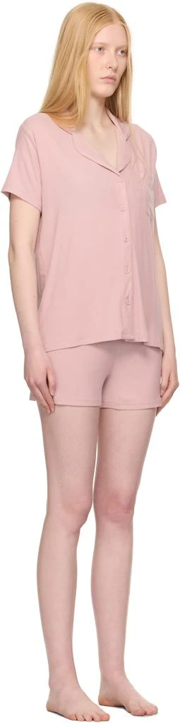 SKIMS Pink Soft Lounge Short Sleep Pyjama Set 2