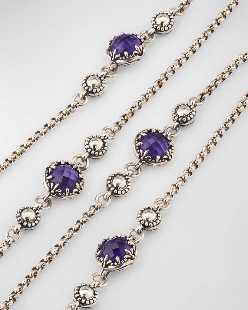 Konstantino Gen K 2 Sterling Silver and Rock Crystal Necklace 3