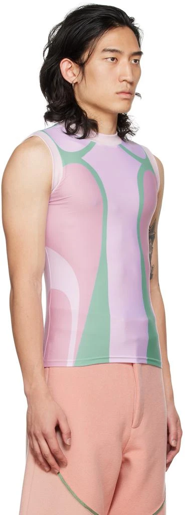 YULONG XIA SSENSE Exclusive Pink Polyester T-Shirt 4