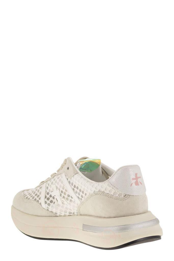 スニーカー PREMIATA Women Sneakers CASSIE VAR 7390 White PREMIATA Premiata Cassie 7390 - Sneakers - Casual Shoes