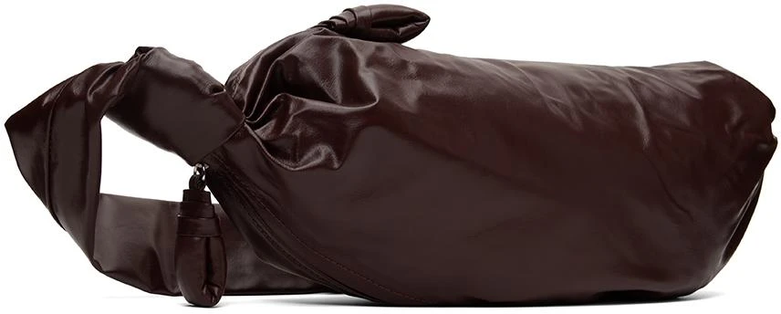 LEMAIRE Brown Small Soft Croissant Bag 1