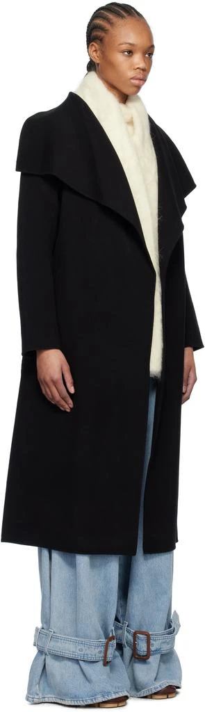Mackage Black Mai-CN Double-Face Wool Wrap Coat 2
