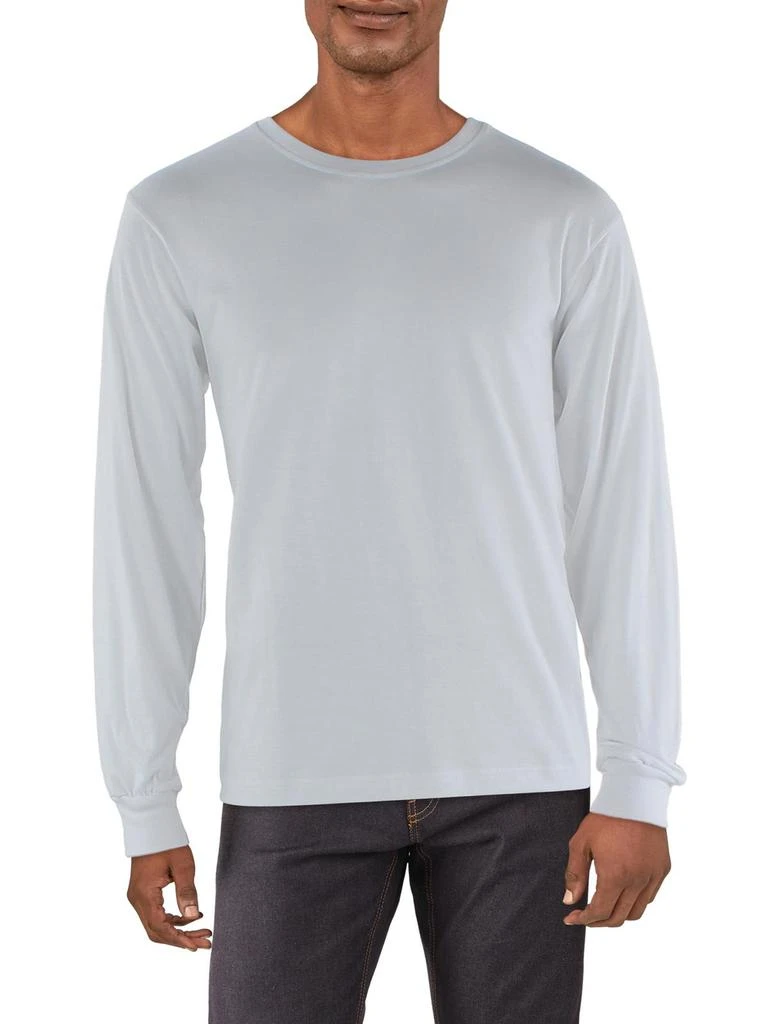 Galaxy By Harvic Mens Heathered Knit T-Shirt 4