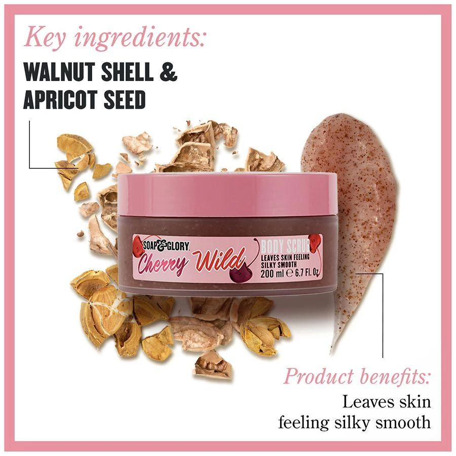 Soap & Glory Limited Edition Body Scrub Cherry Wild 5