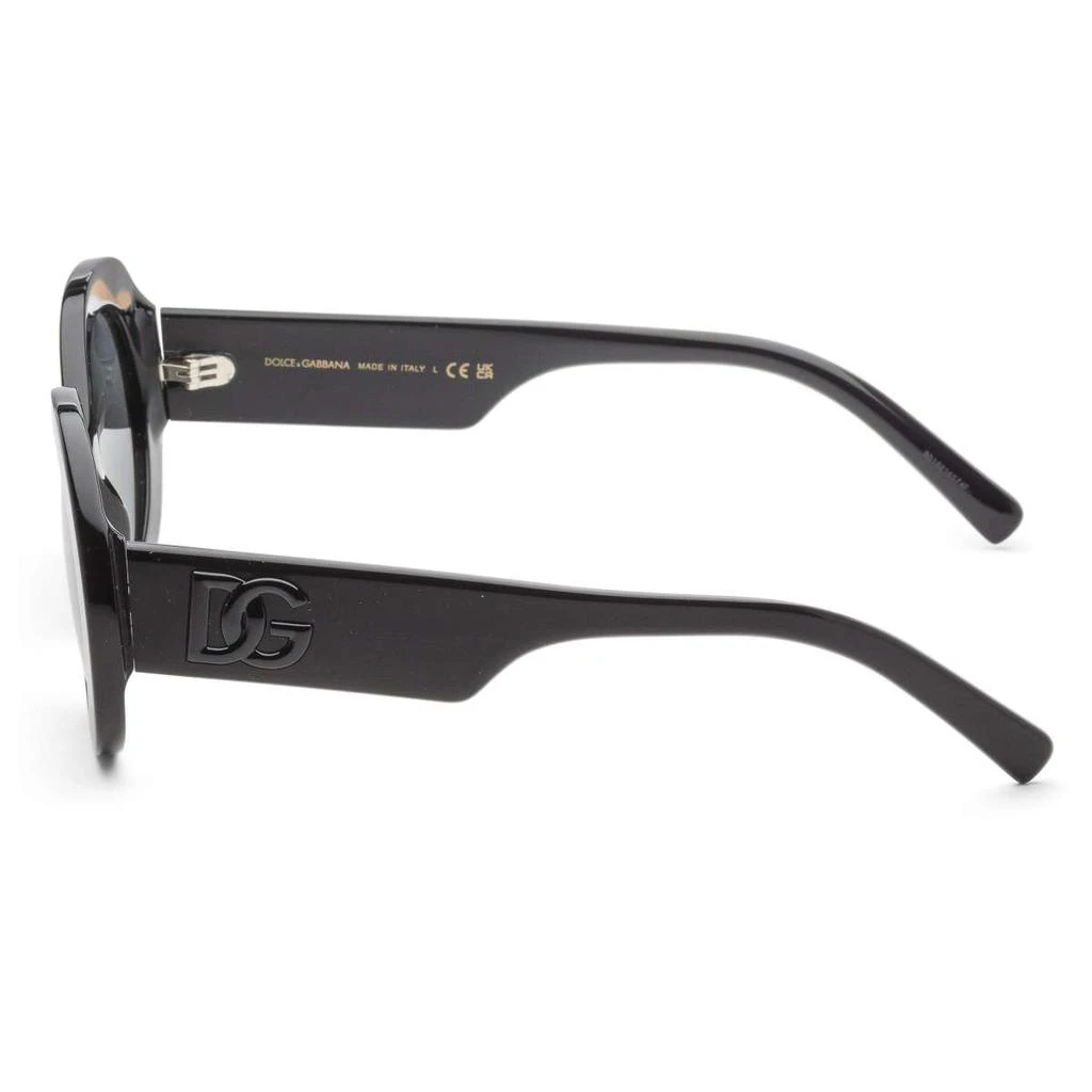 Dolce & Gabbana Dolce & Gabbana Women's Black Oval Sunglasses 2