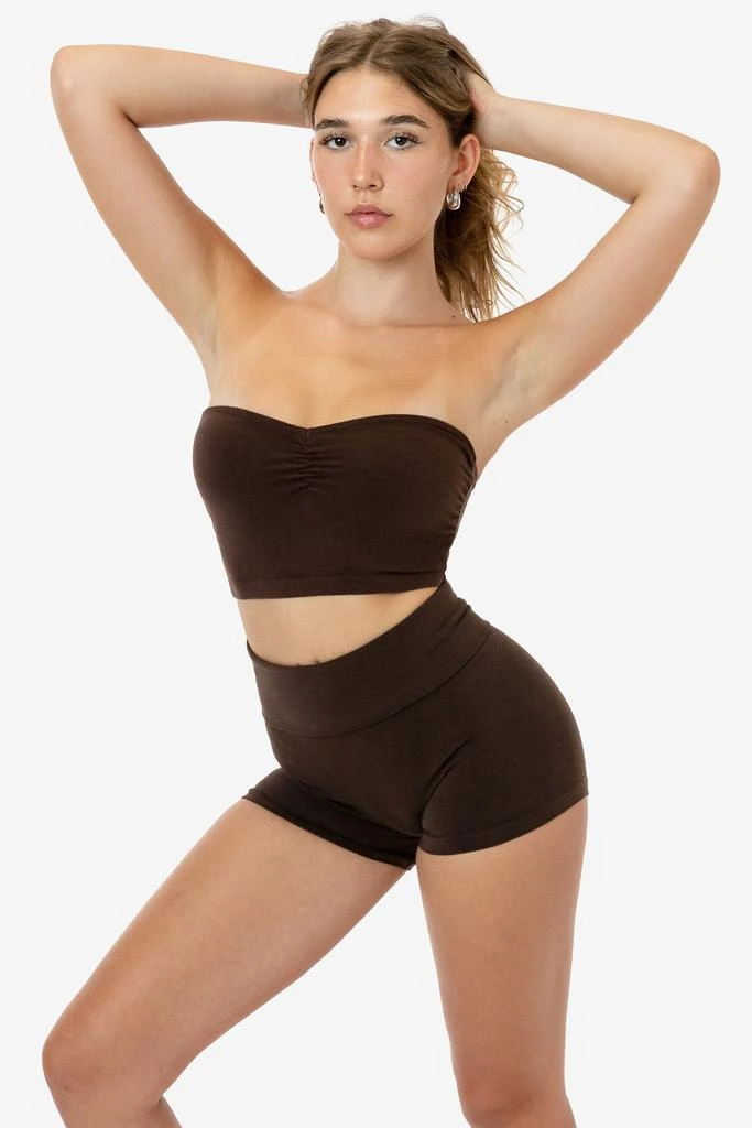 Los Angeles Apparel 8337GD - Garment Dye Ruched Front Tube Top 4