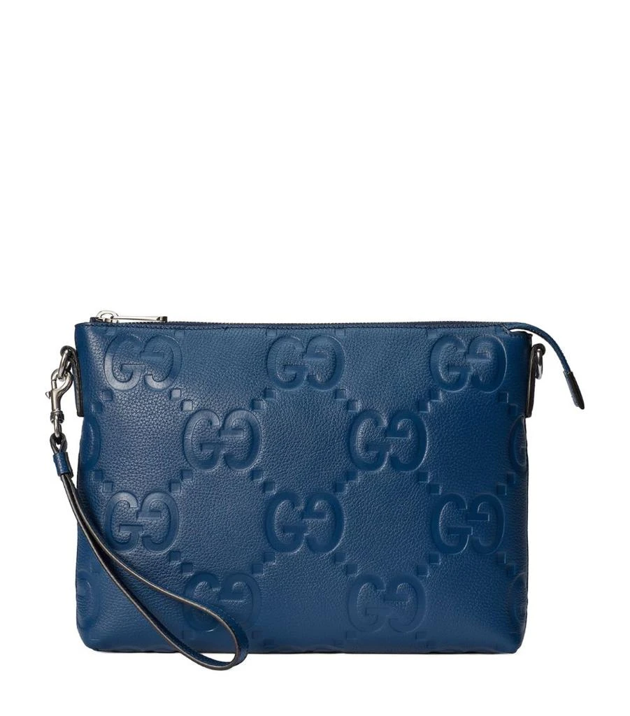 Gucci Leather Jumbo GG Messenger Bag 1