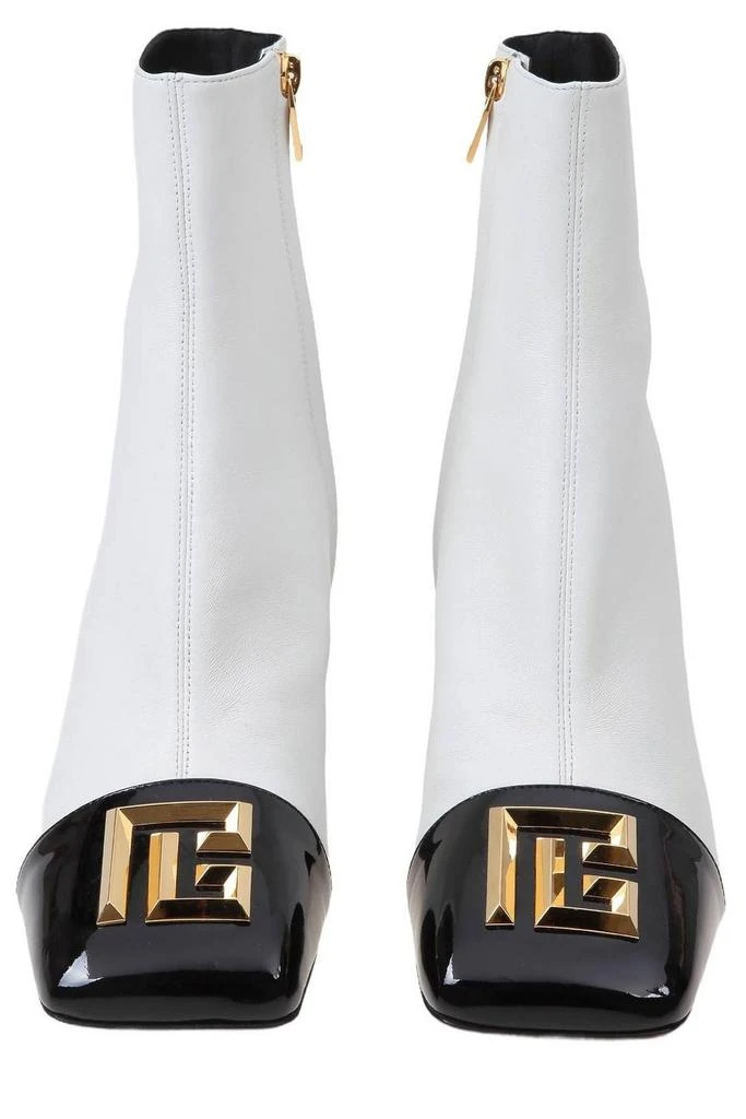 Balmain Balmain Edna PB Logo Plaque Ankle Boots 4