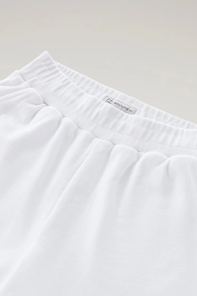 Woolrich Girls' Pure Cotton Fleece Shorts - Girls - White 3