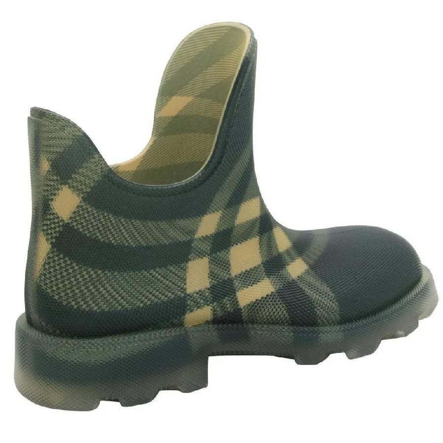 Burberry Burberry Marsh Check Ankle Rainboots, Brand Size 40