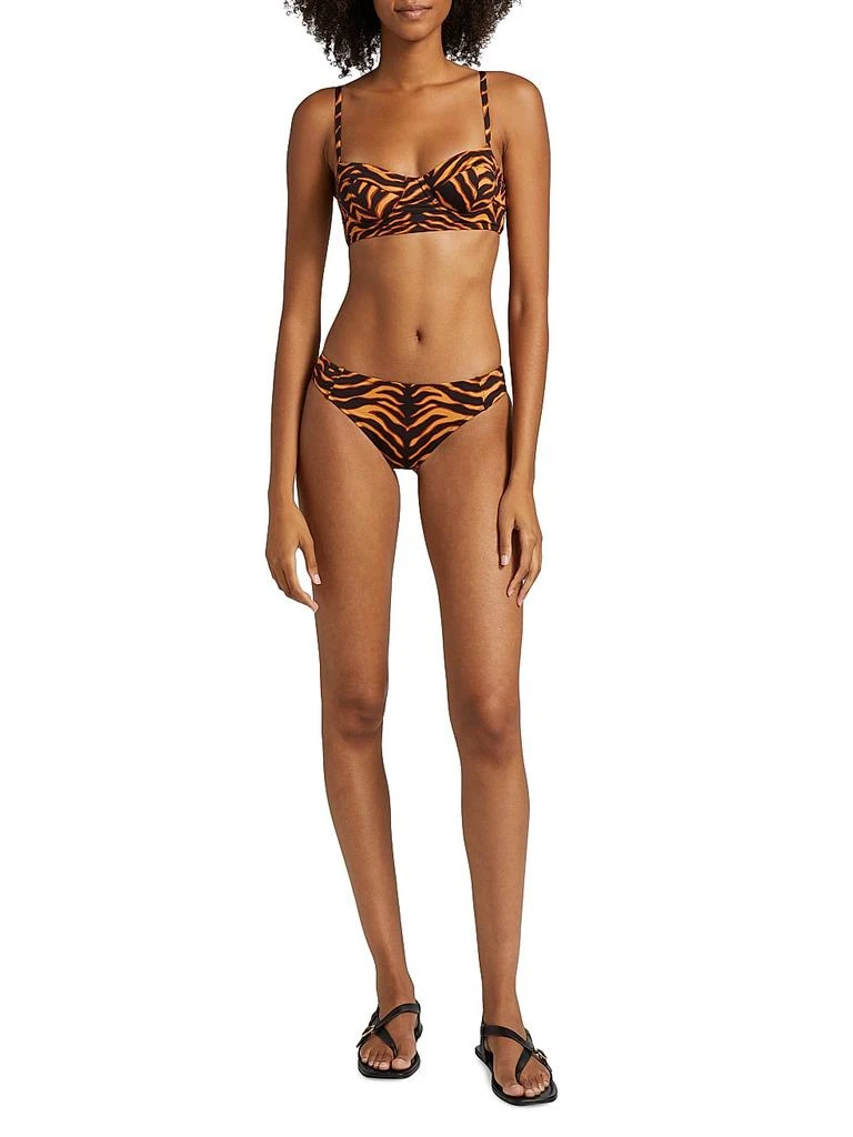 Ulla Johnson Lea Tiger Bikini Bottom 2