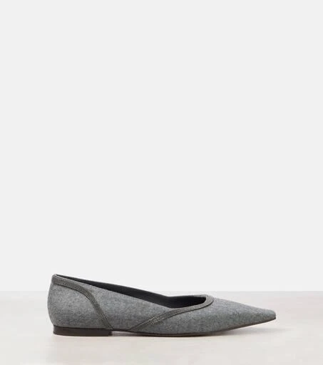 Brunello Cucinelli Monili ballet flats 4
