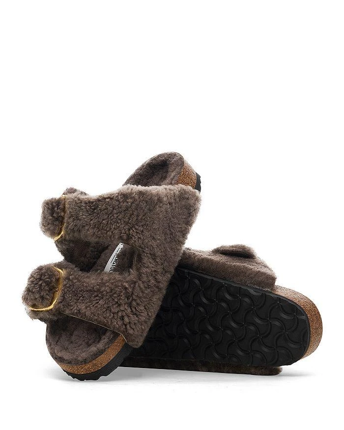 Birkenstock Women's Arizona Big Buckle Shearling Slide Sandals 3