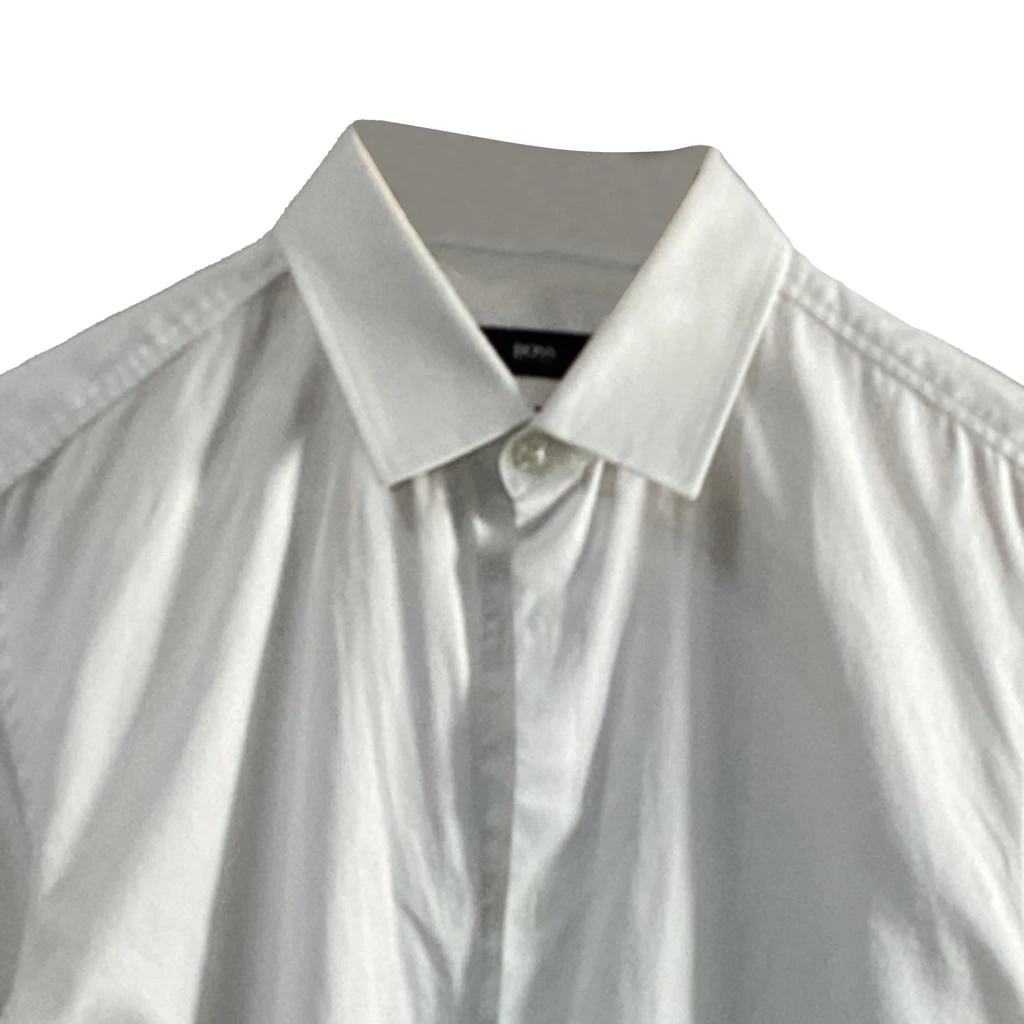 Hugo Boss Boss  Slim Fit Shirt in White Cotton 2