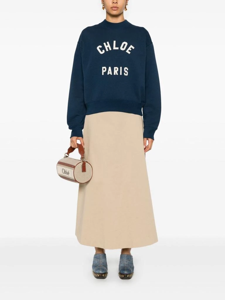 Chloé CHLOÈ - Logo Cotton Sweatshirt 2