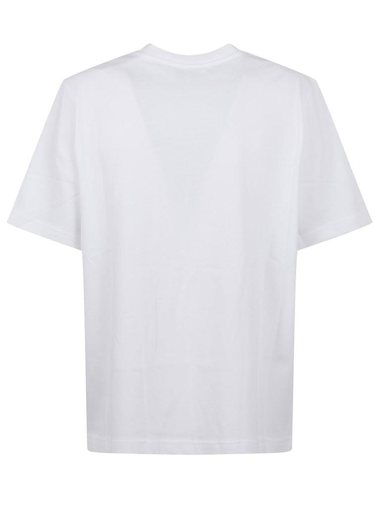 Casablanca Oversized Beach Wave Graphic T-Shirt In Organic Cotton