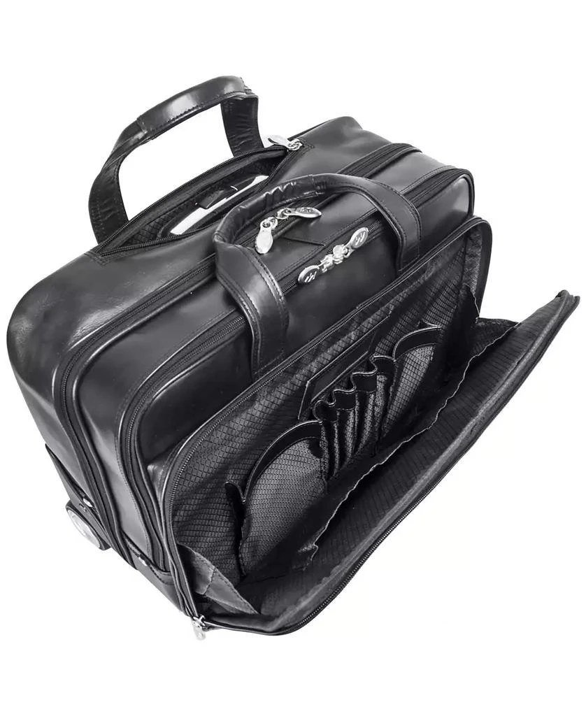 McKlein Bowery 15" Wheeled Laptop Briefcase 4