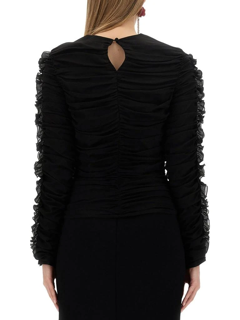 Magda Butrym Magda Butrym Long-Sleeved Ruched Top 2