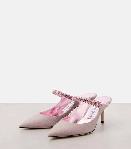 Jimmy Choo Bing 65 embellished mules 5