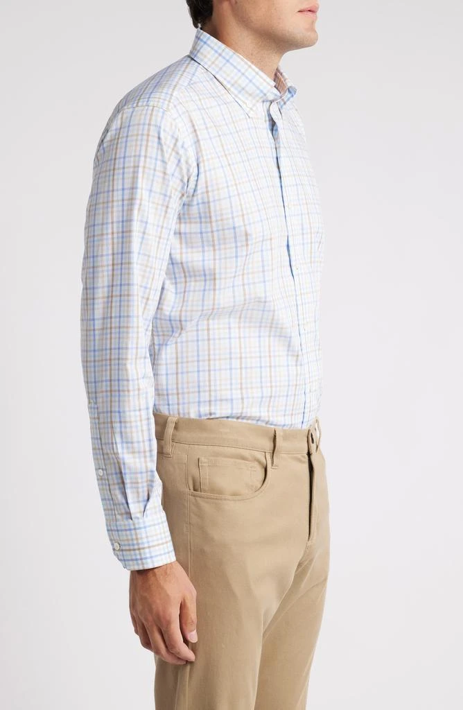 Peter Millar Brighton Plaid Cotton Button-Down Shirt 4