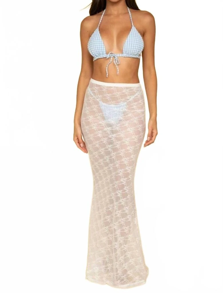 Montce Bows Lace Natalia Skirt