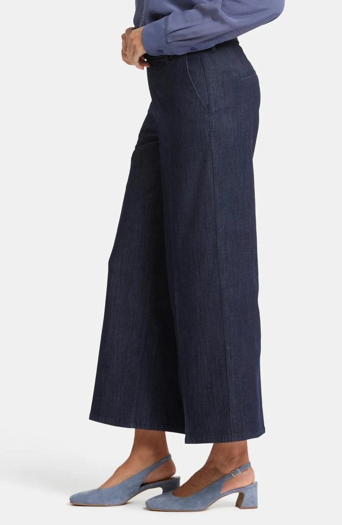 NYDJ Mona High Waist Crop Wide Leg Jeans 3