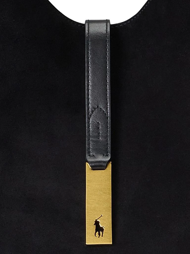Ralph Lauren Polo ID Suede Shoulder Bag 5