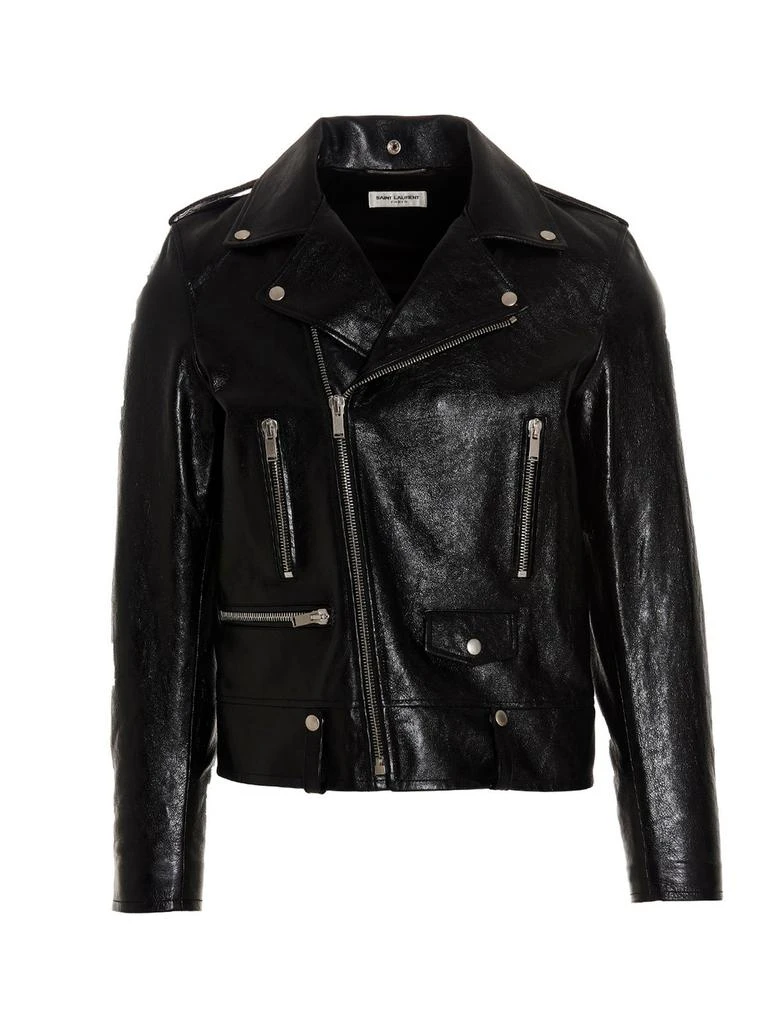 Yves Saint Laurent Saint Laurent Long-Sleeved Biker Jacket 1