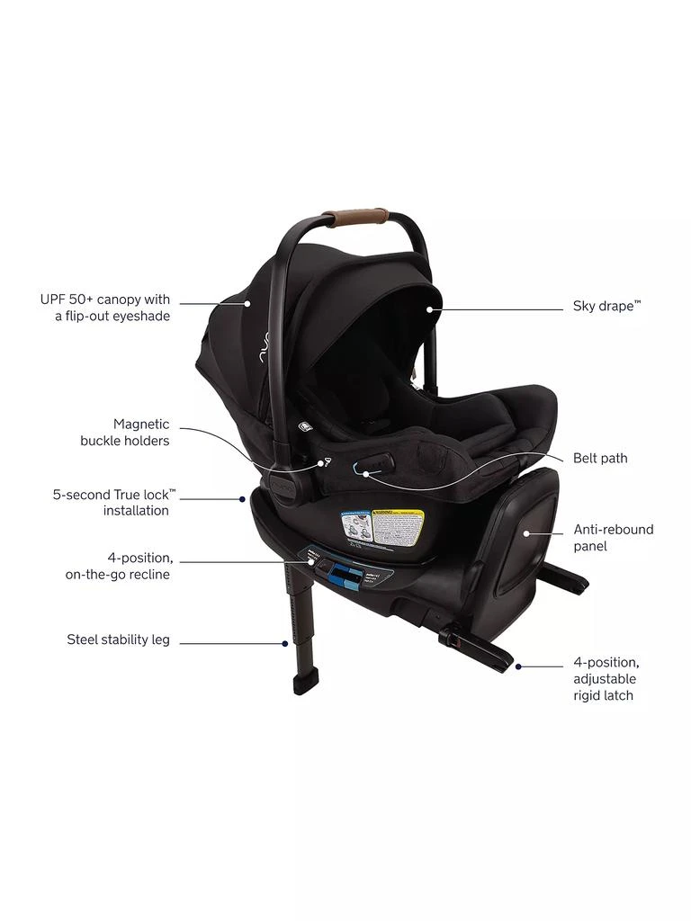 Nuna PIPA Aire RX Car Seat 3