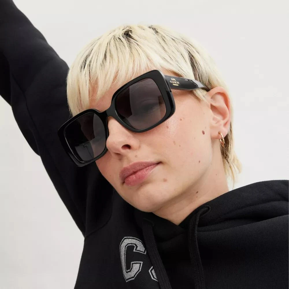 Coach Oversized Square Sunglasses 2