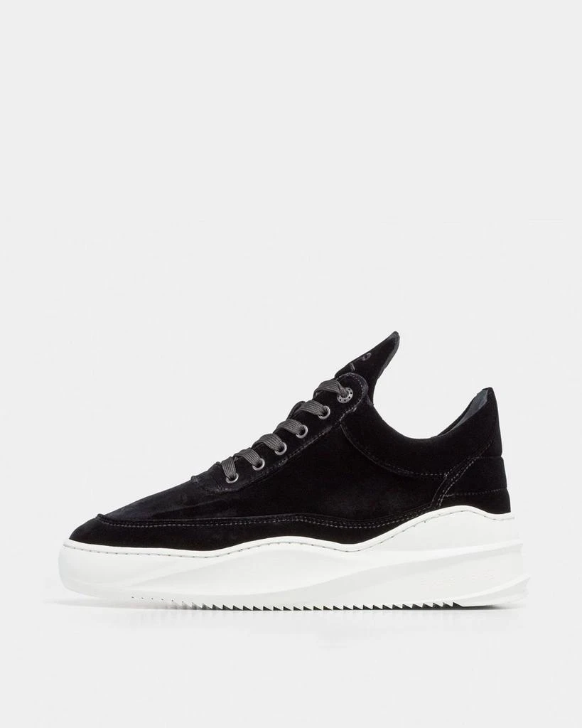 Entry Luxury Low Top Sky Velvet Black 1