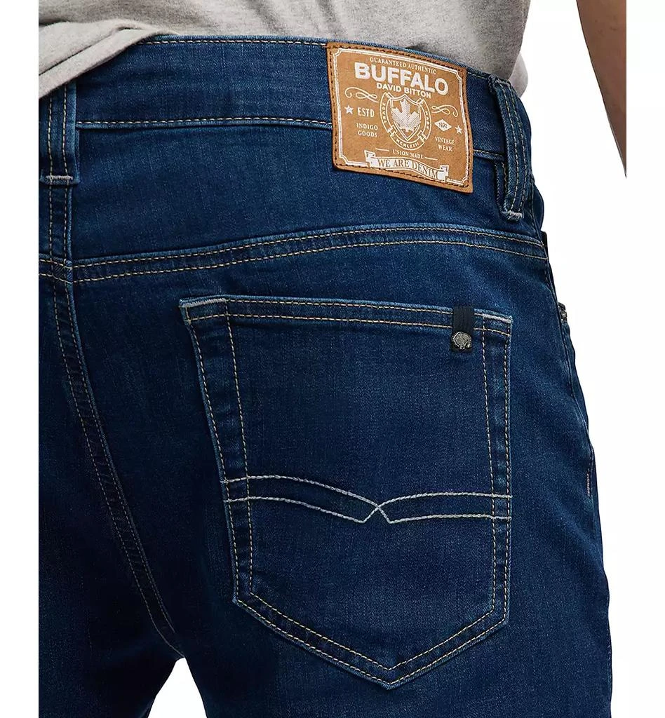 BUFFALO David Bitton Men's Straight Six Indigo Jeans 5