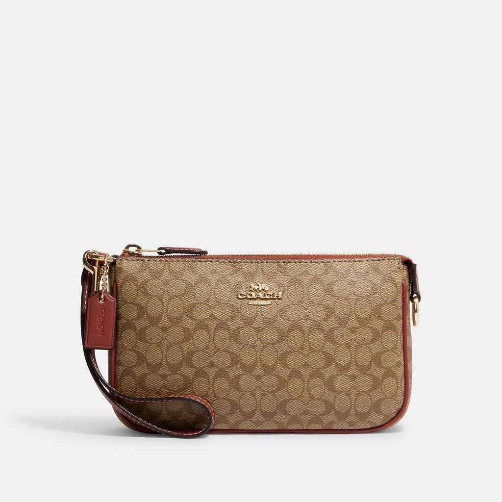 Coach Nolita 19 In Colorblock Signature Canvas 1
