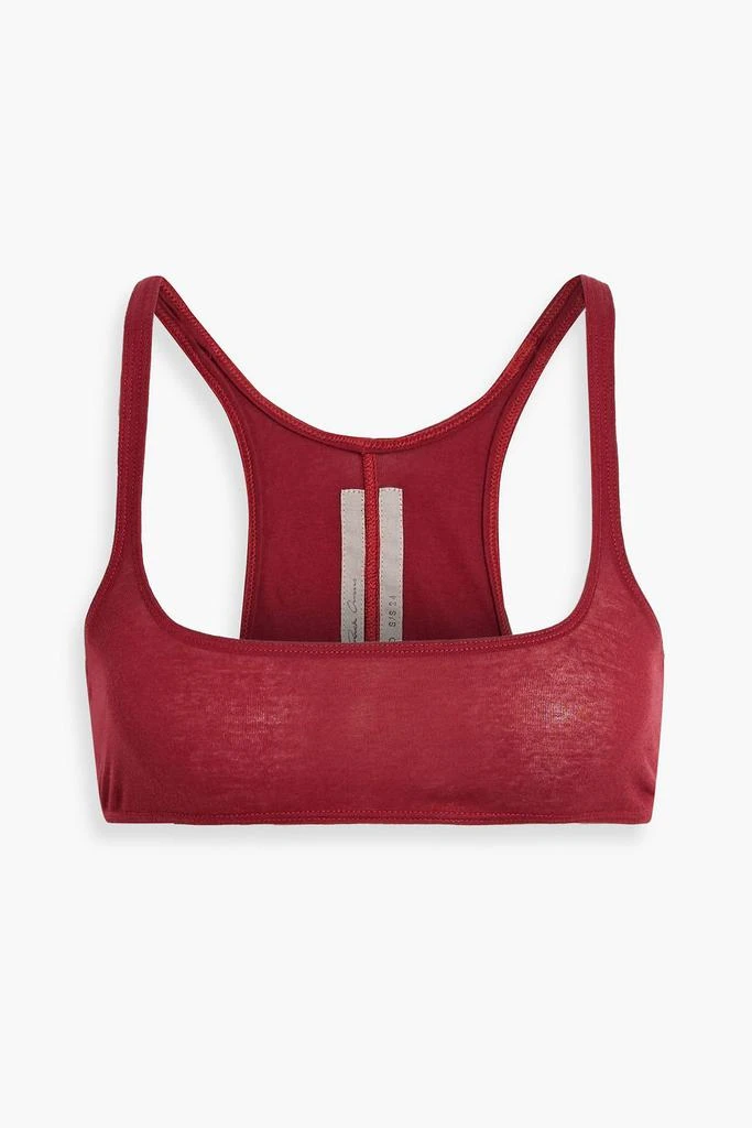 Rick Owens Cotton-jersey bra top 1