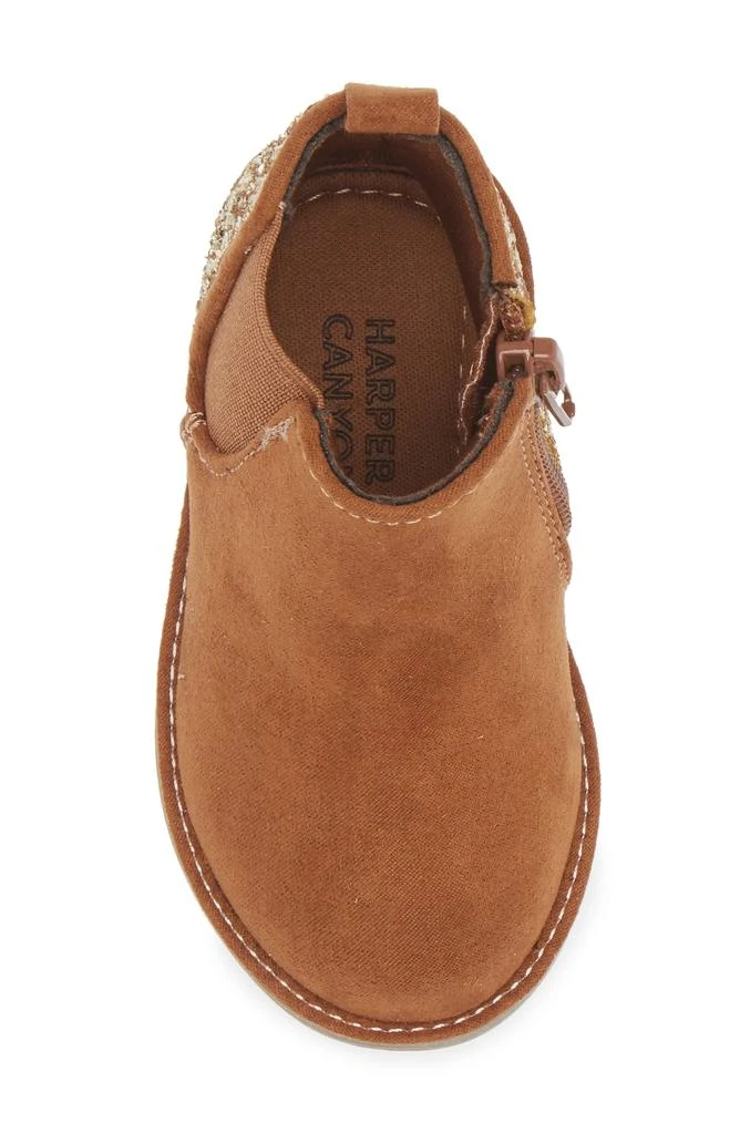 Harper Canyon Kids' Kira Sparkle Chelsea Bootie 5