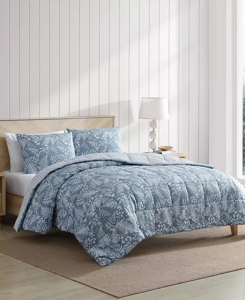 Eddie Bauer Fern Garden Reversible 3 Piece Comforter Set 2