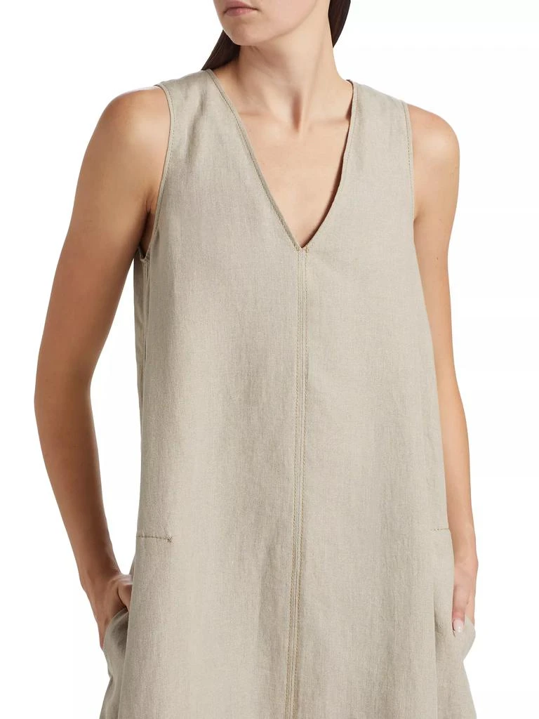 Max Mara Simeone Linen Maxi Dress 6