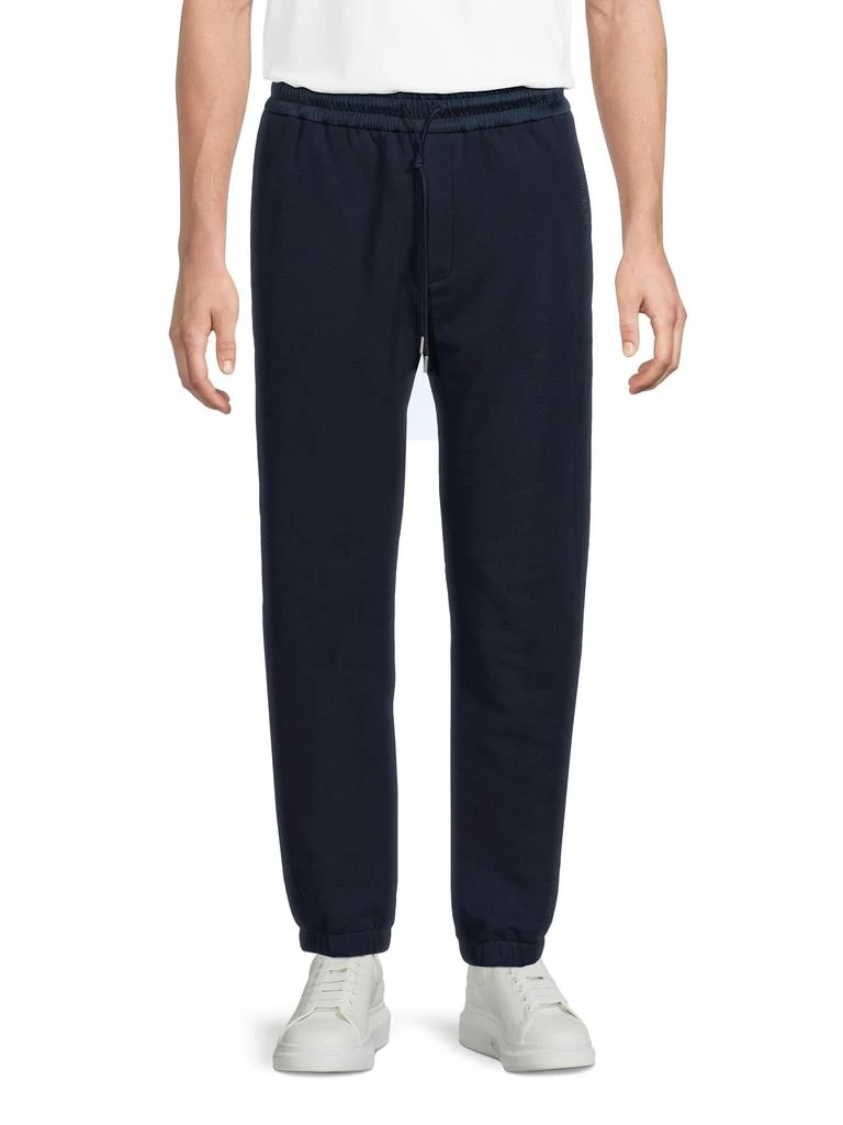 Yves Saint Laurent Logo Cotton Joggers