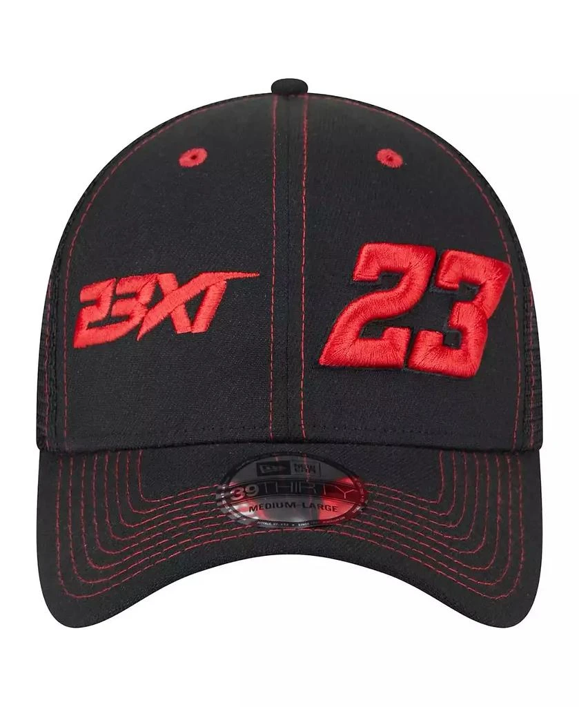 New Era Men's Black Bubba Wallace Driver 39THIRTY Trucker Fitted Hat 2
