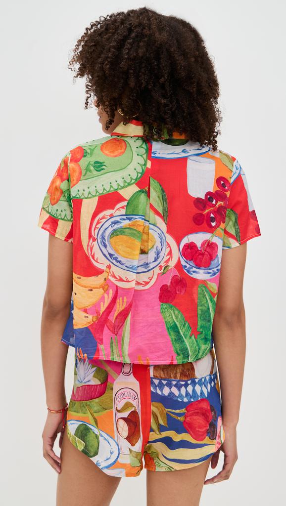 Farm Rio Summer Picnic Shirt