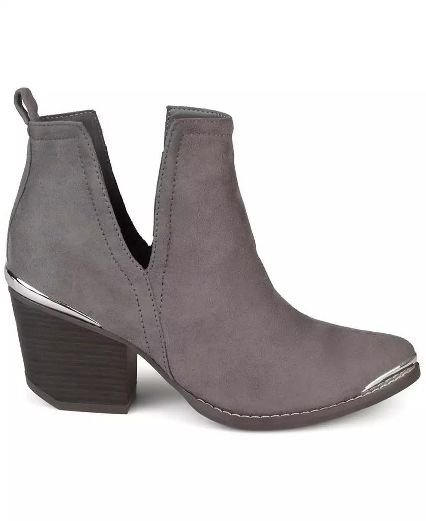 Journee Collection Women's Issla Block Heel Western Booties 2