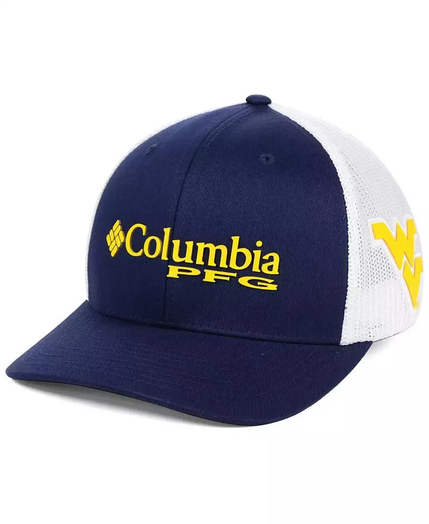 Columbia West Virginia Mountaineers PFG Stretch Fitted Cap 1
