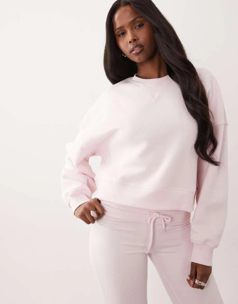 GINA TRICOT Gina Tricot mix and match crew neck sweater in pink