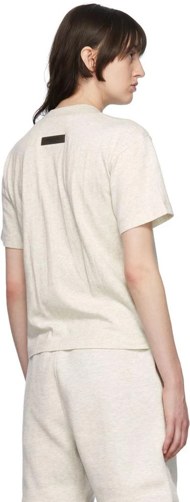 Essentials Off-White Cotton T-Shirt 3