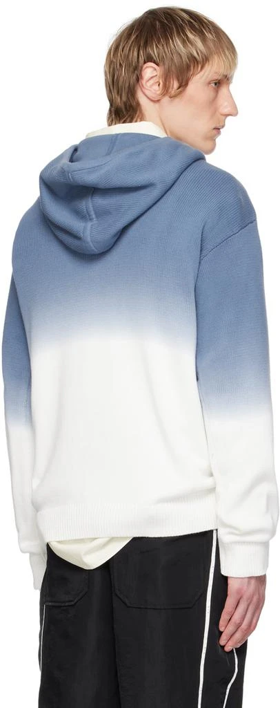 RTA Blue & White Gradient Hoodie 3