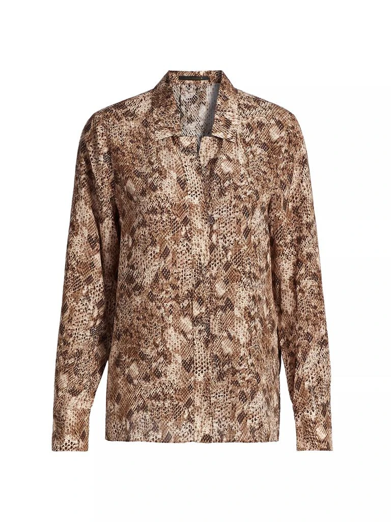 Kobi Halperin Snakeskin Blouse 1