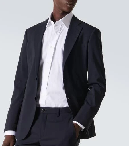 Thom Sweeney Lecce cotton poplin shirt 5