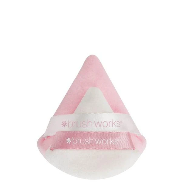 brushworks brushworks Triangle Powder Puff Duo 1