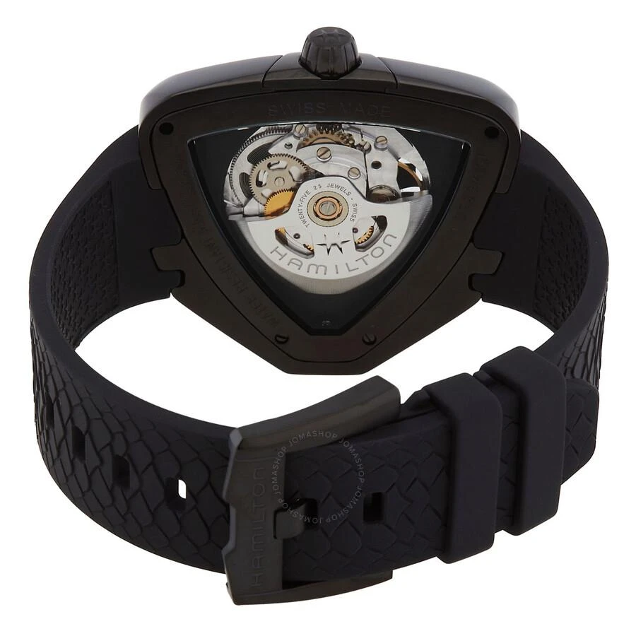 Hamilton Ventura Elvis80 Skeleton Dragon Automatic Black Dial Watch H24535332 3