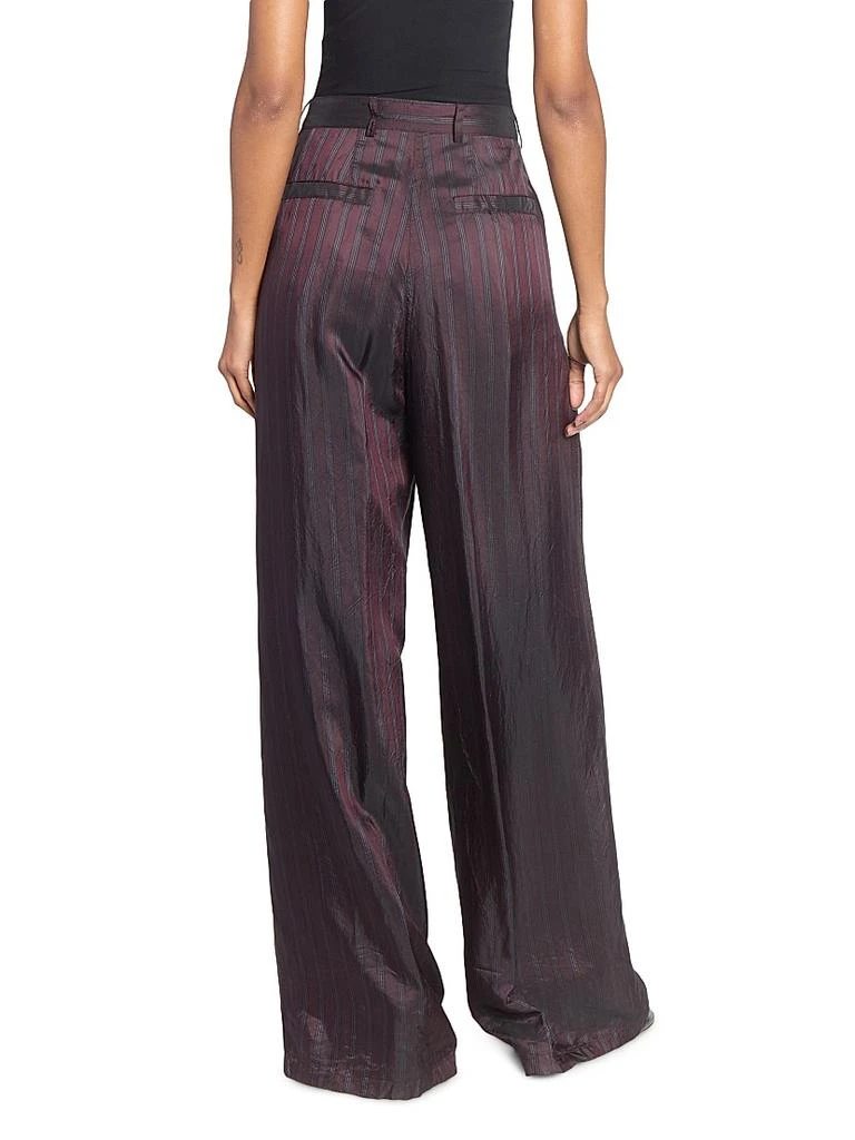 Dries Van Noten Striped Satin Pants 5